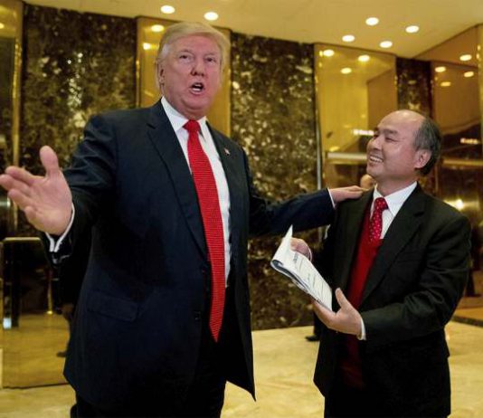 孙正义见了特朗普为何豪投500亿美元 (2016)